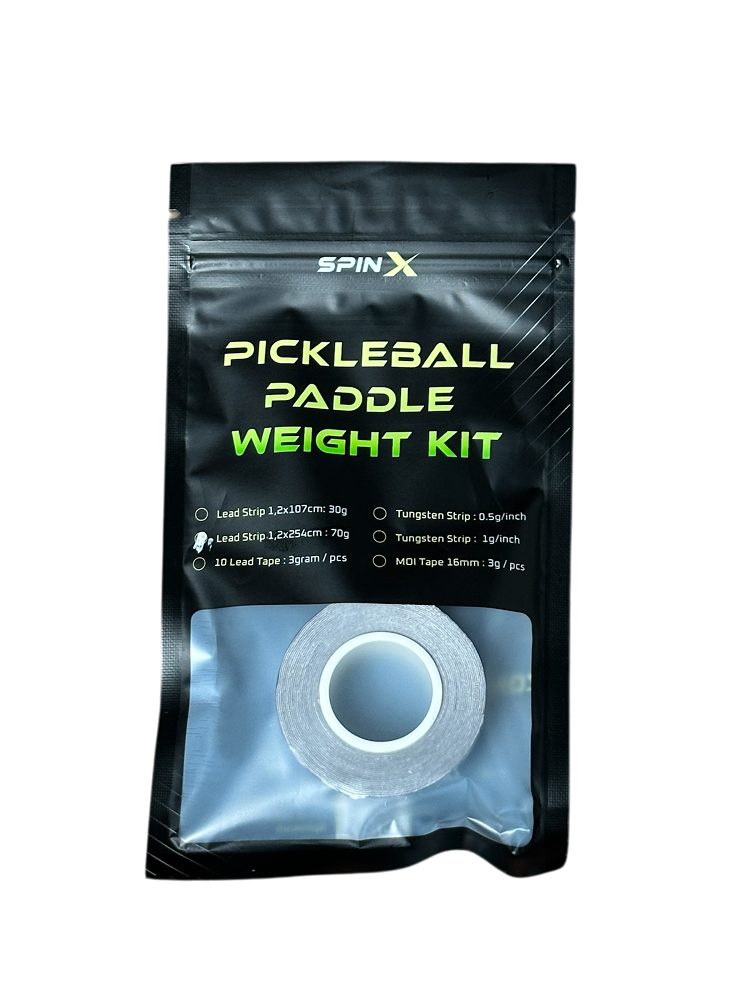 Chì Cuộn Dán Vợt Pickleball SpinX Chính Hãng - Tinh Chỉnh Trọng Lượng - Điều Chỉnh Điểm Cân Bằng - Nâng Tầm Cảm Giác